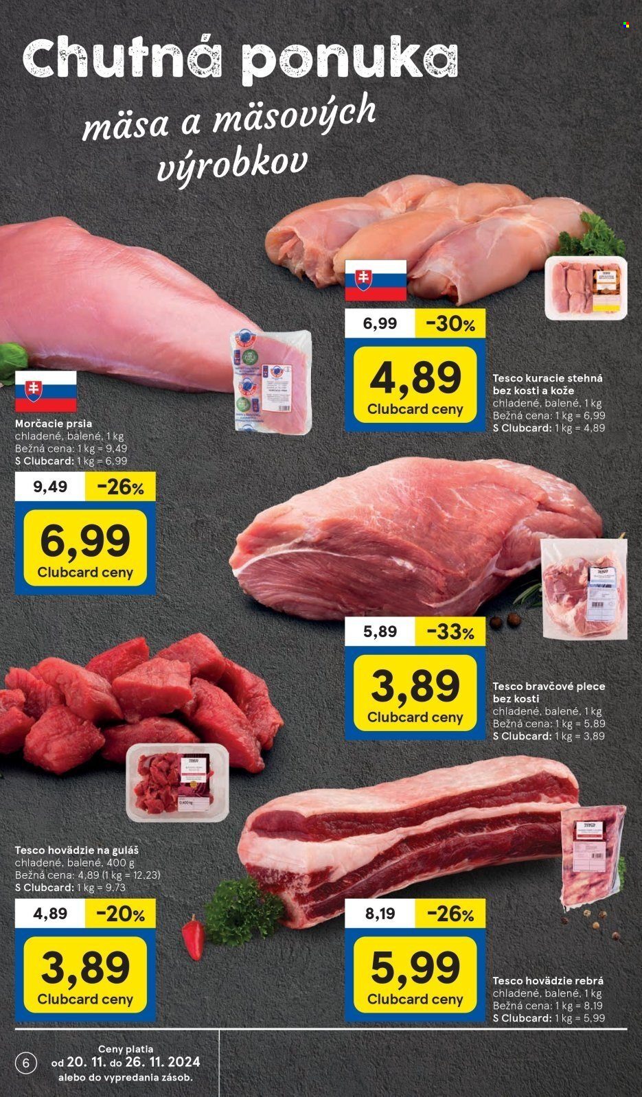 Leták TESCO supermarket - 20.11.2024 - 26.11.2024. Strana 6