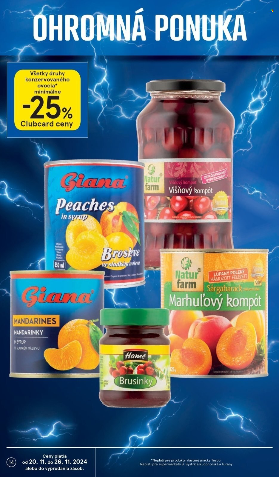 Leták TESCO supermarket - 20.11.2024 - 26.11.2024. Strana 14