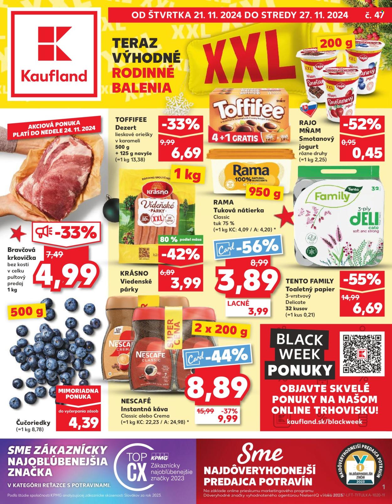 Leták Kaufland - 21.11.2024 - 27.11.2024. Strana 1