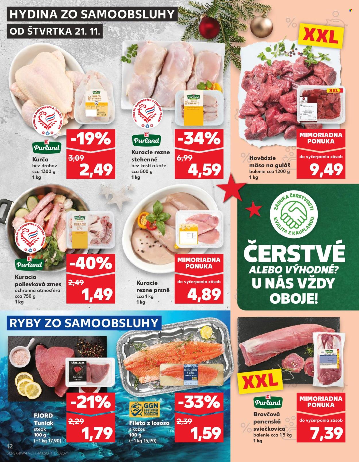 Leták Kaufland - 21.11.2024 - 27.11.2024. Strana 12