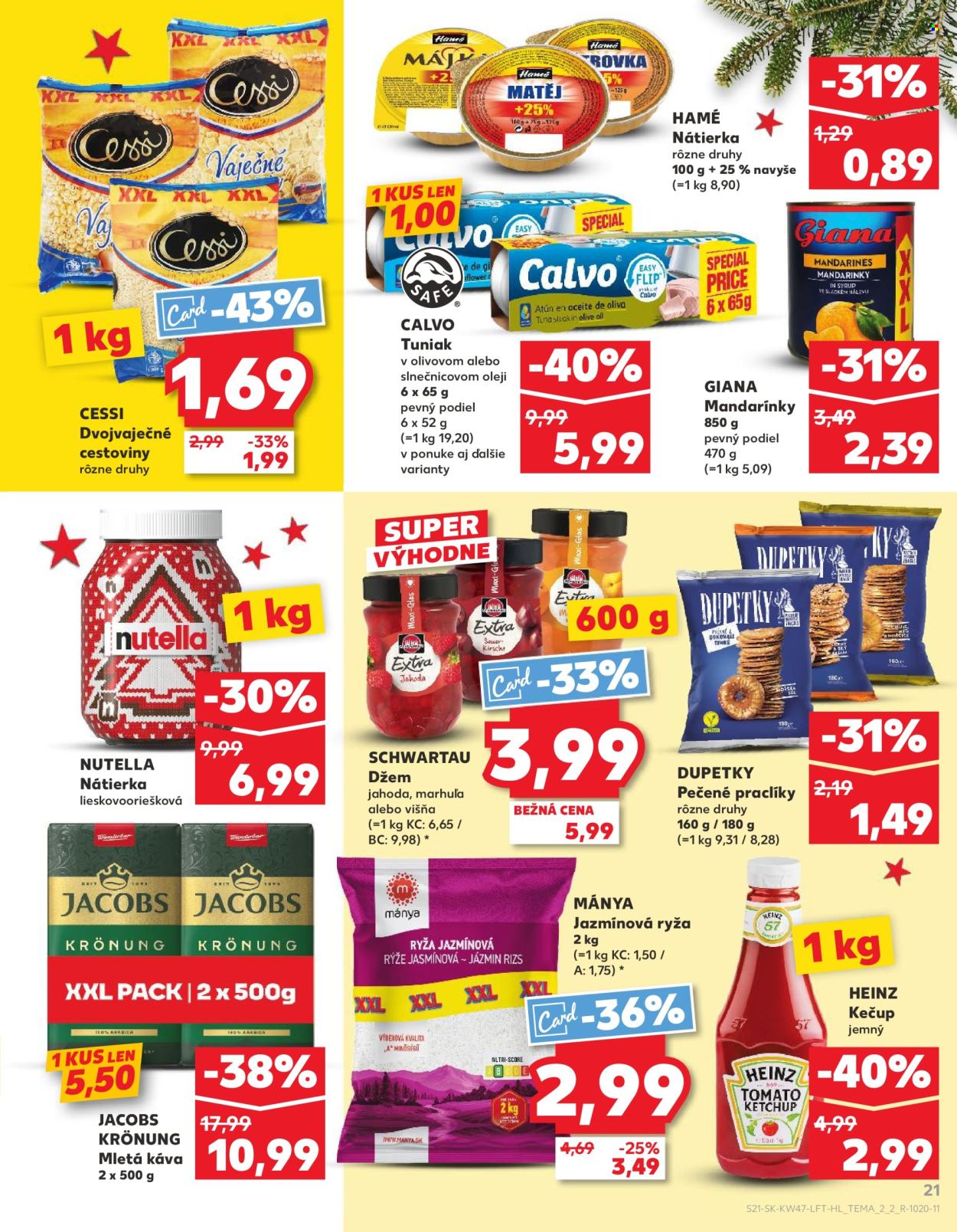 Leták Kaufland - 21.11.2024 - 27.11.2024. Strana 21