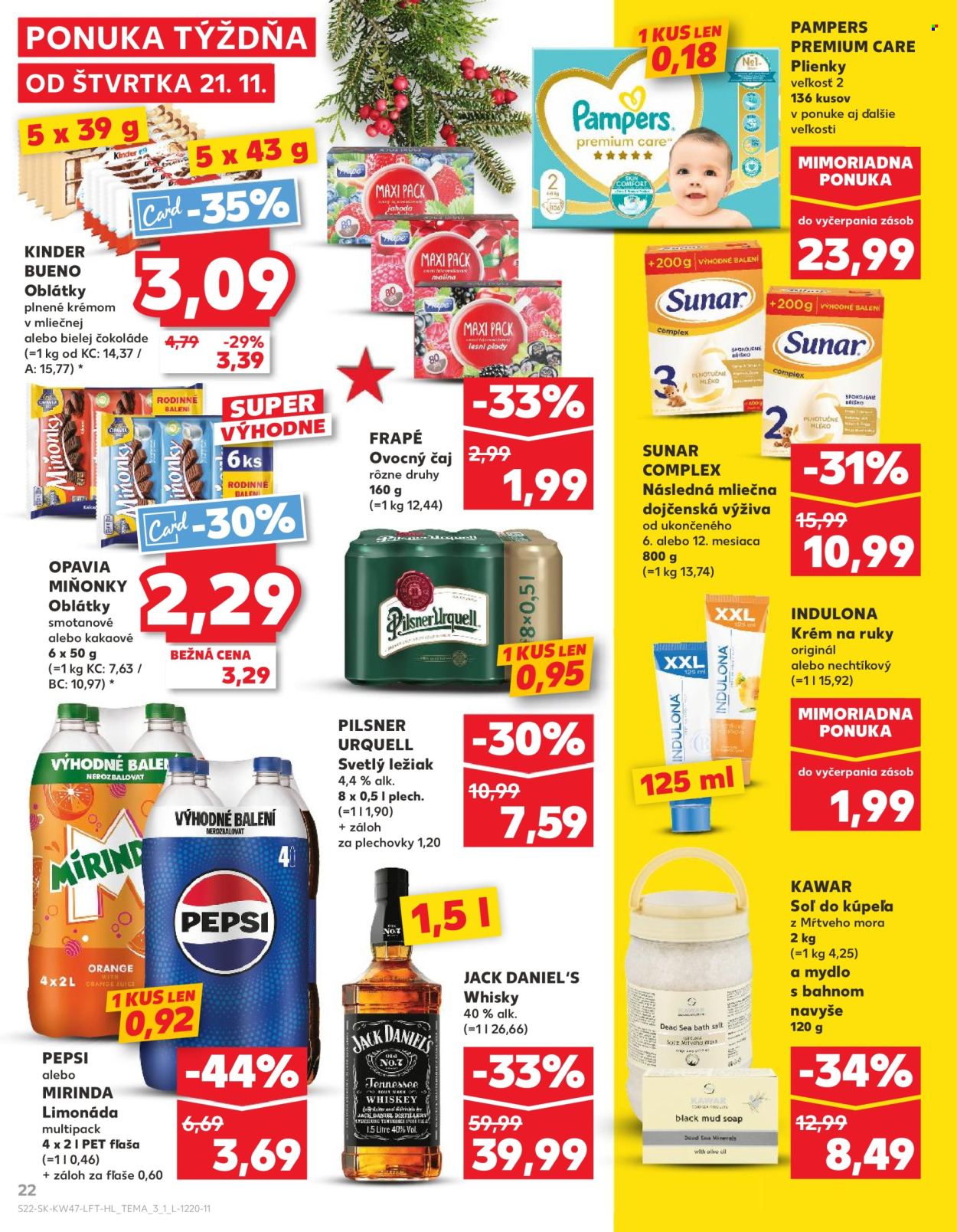 Leták Kaufland - 21.11.2024 - 27.11.2024. Strana 22