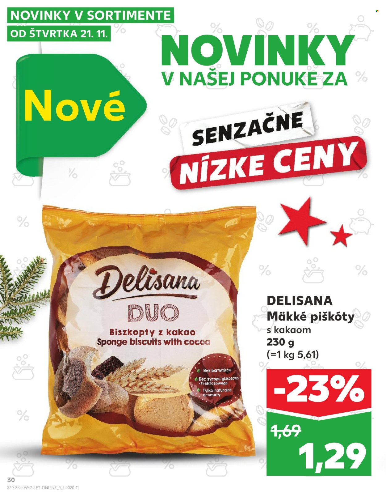 Leták Kaufland - 21.11.2024 - 27.11.2024. Strana 30