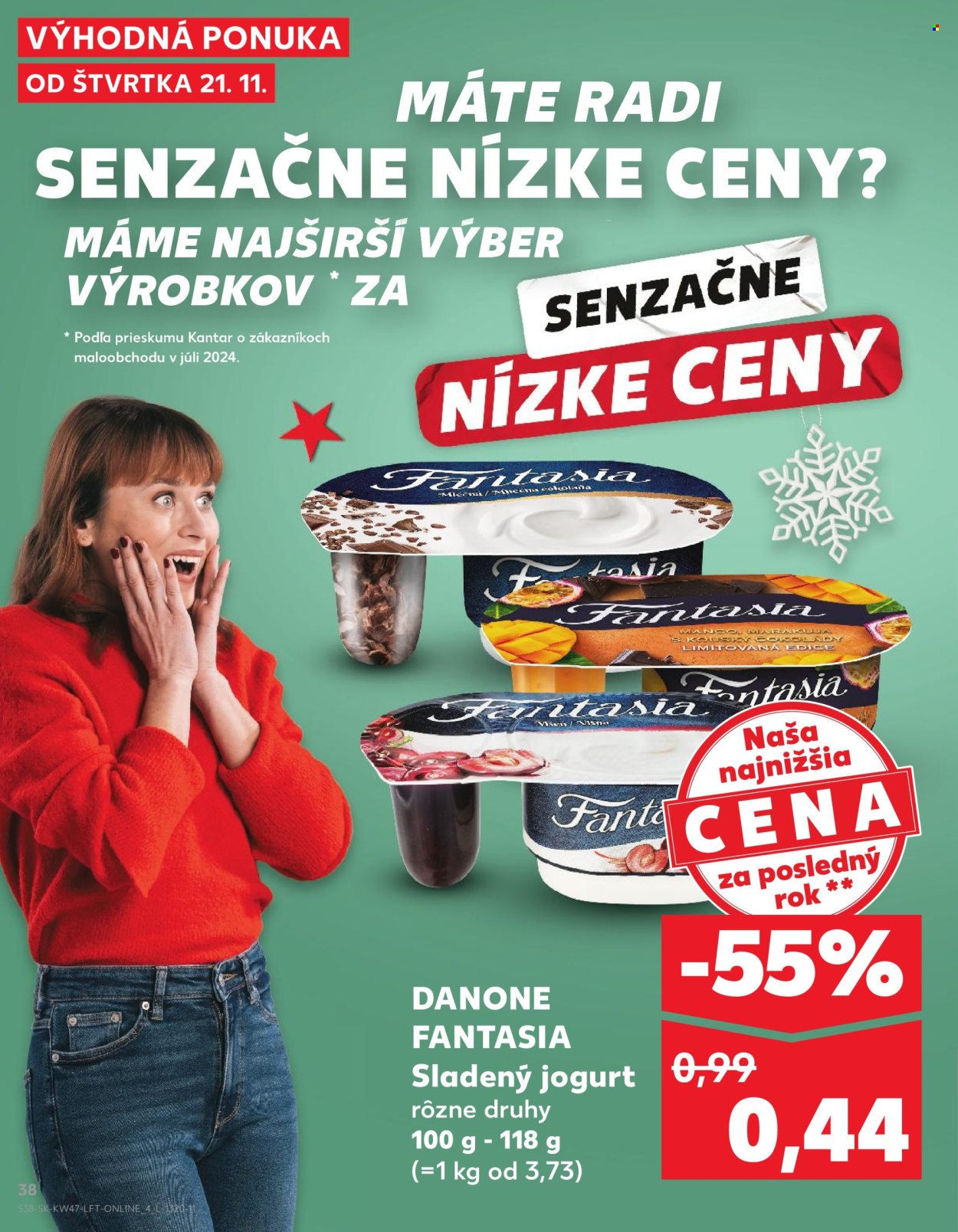Leták Kaufland - 21.11.2024 - 27.11.2024. Strana 38