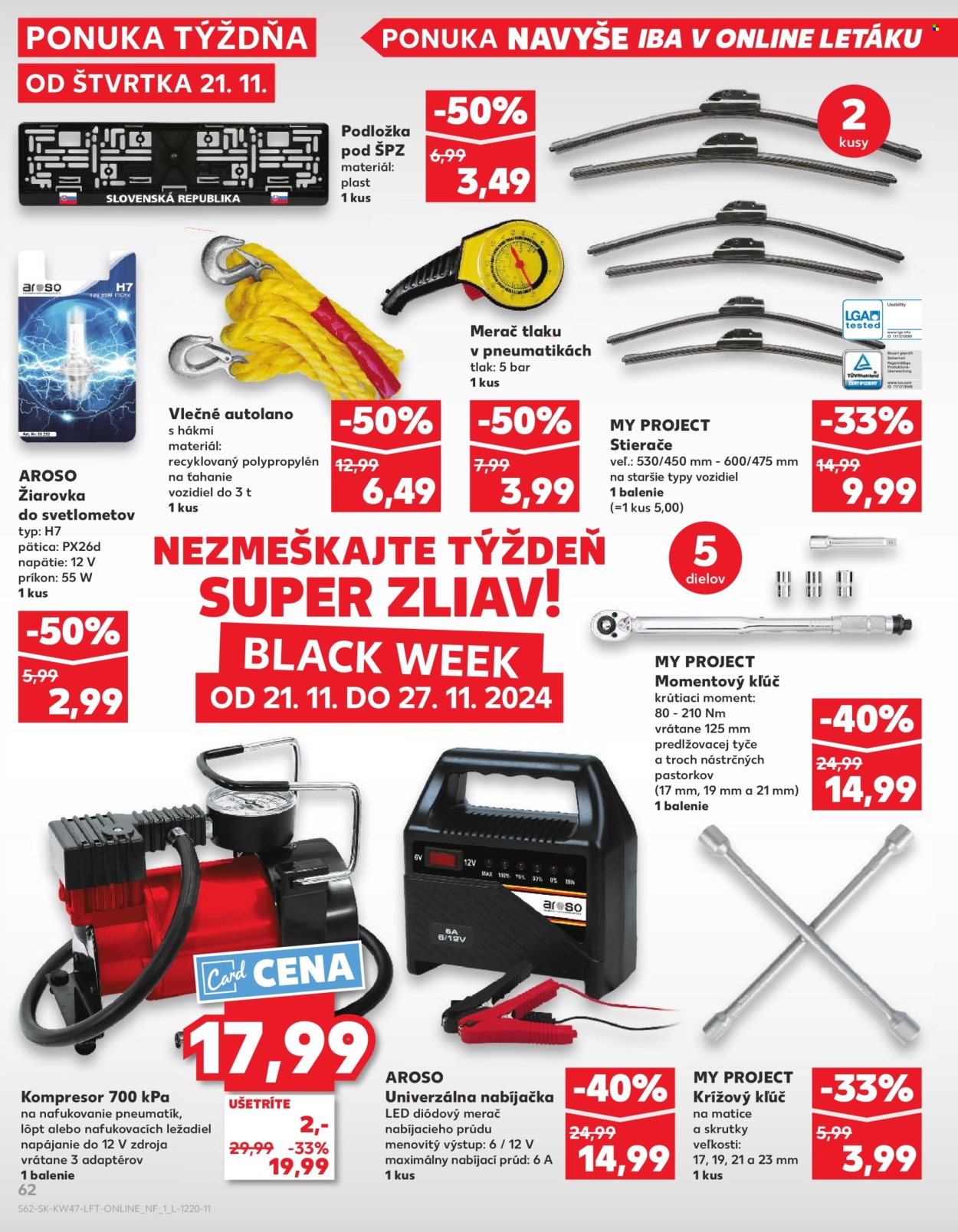 Leták Kaufland - 21.11.2024 - 27.11.2024. Strana 62