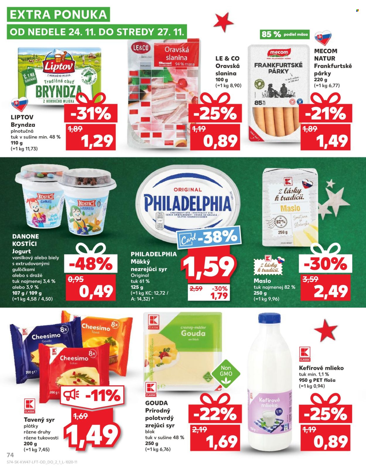 Leták Kaufland - 21.11.2024 - 27.11.2024. Strana 74