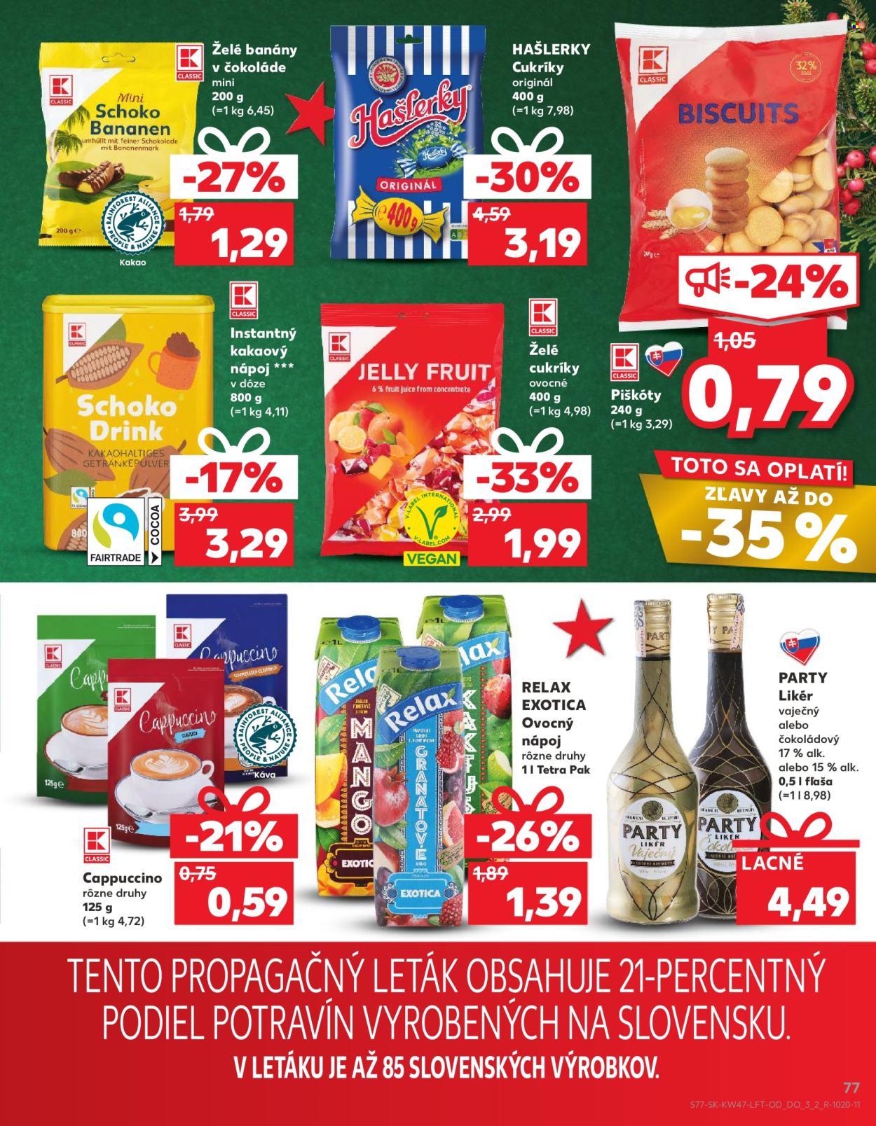 Leták Kaufland - 21.11.2024 - 27.11.2024. Strana 77