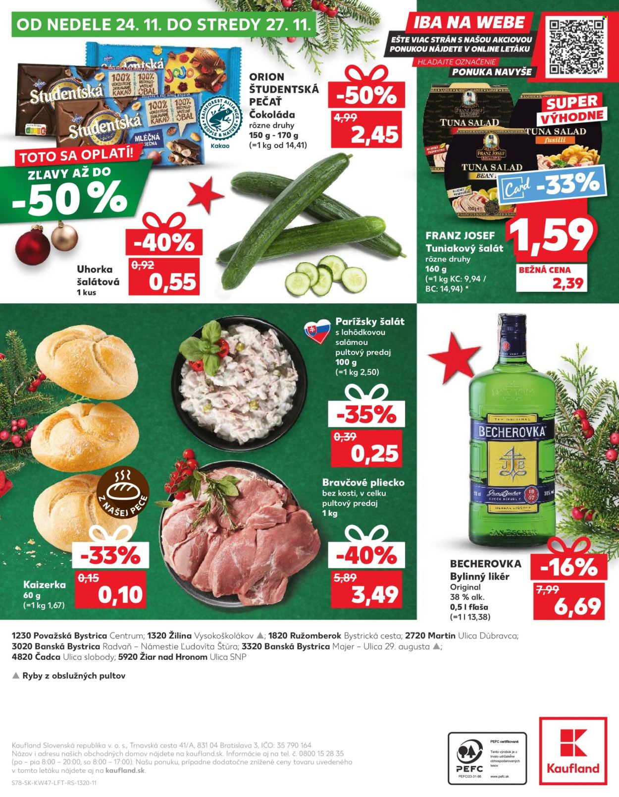 Leták Kaufland - 21.11.2024 - 27.11.2024. Strana 78