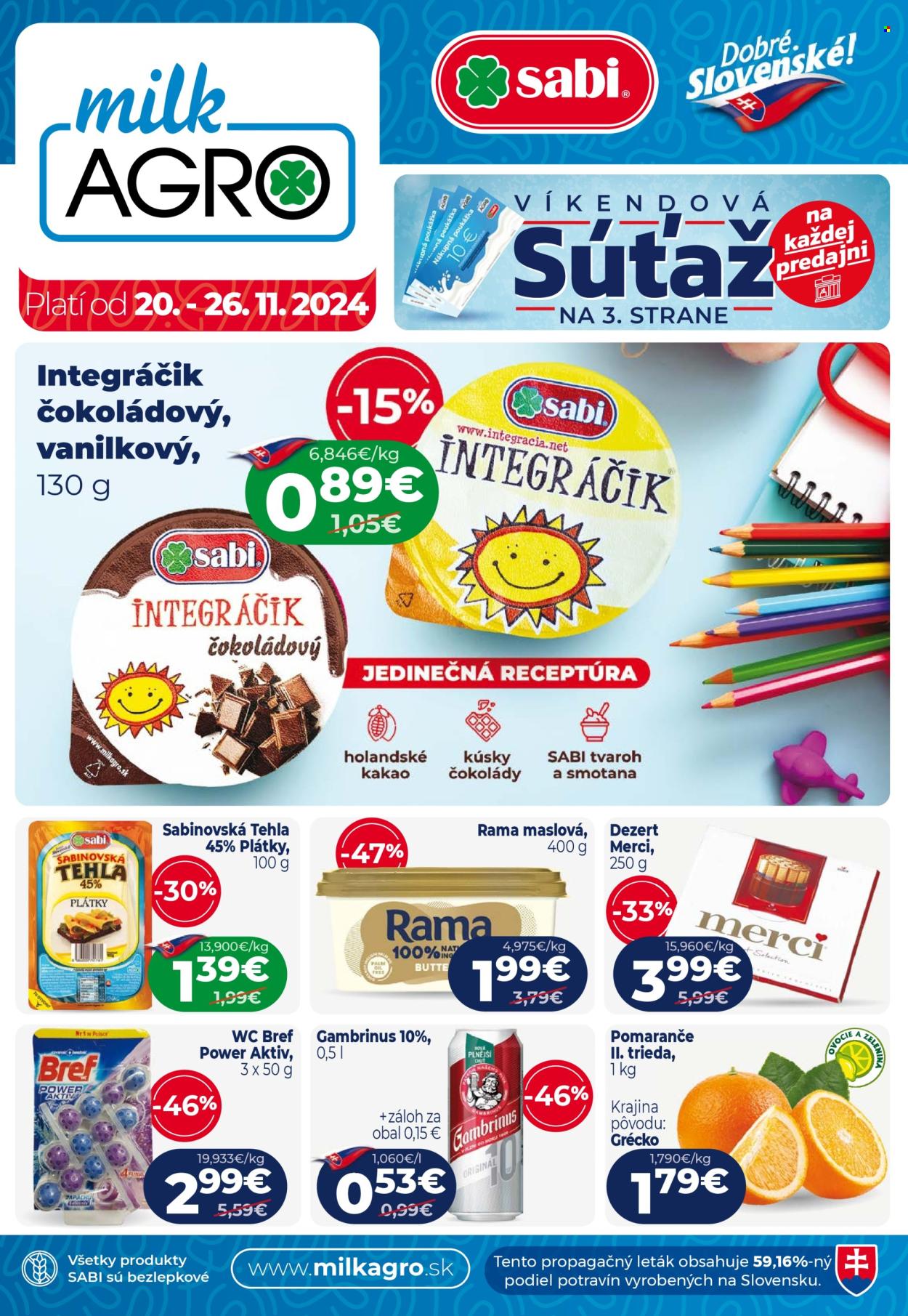 Leták Milk AGRO - 20.11.2024 - 26.11.2024. Strana 1