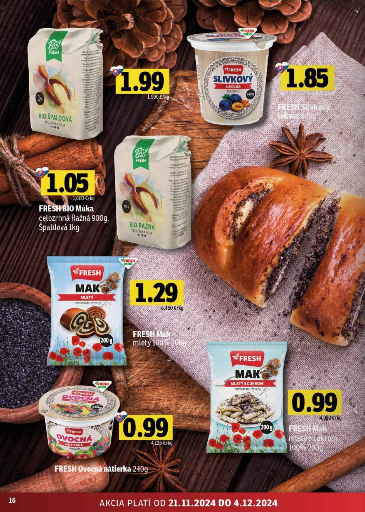 Leták FRESH - 21.11.2024 - 4.12.2024. Strana 14