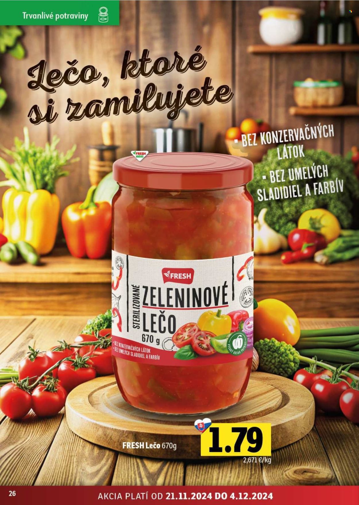Leták FRESH - 21.11.2024 - 4.12.2024. Strana 24