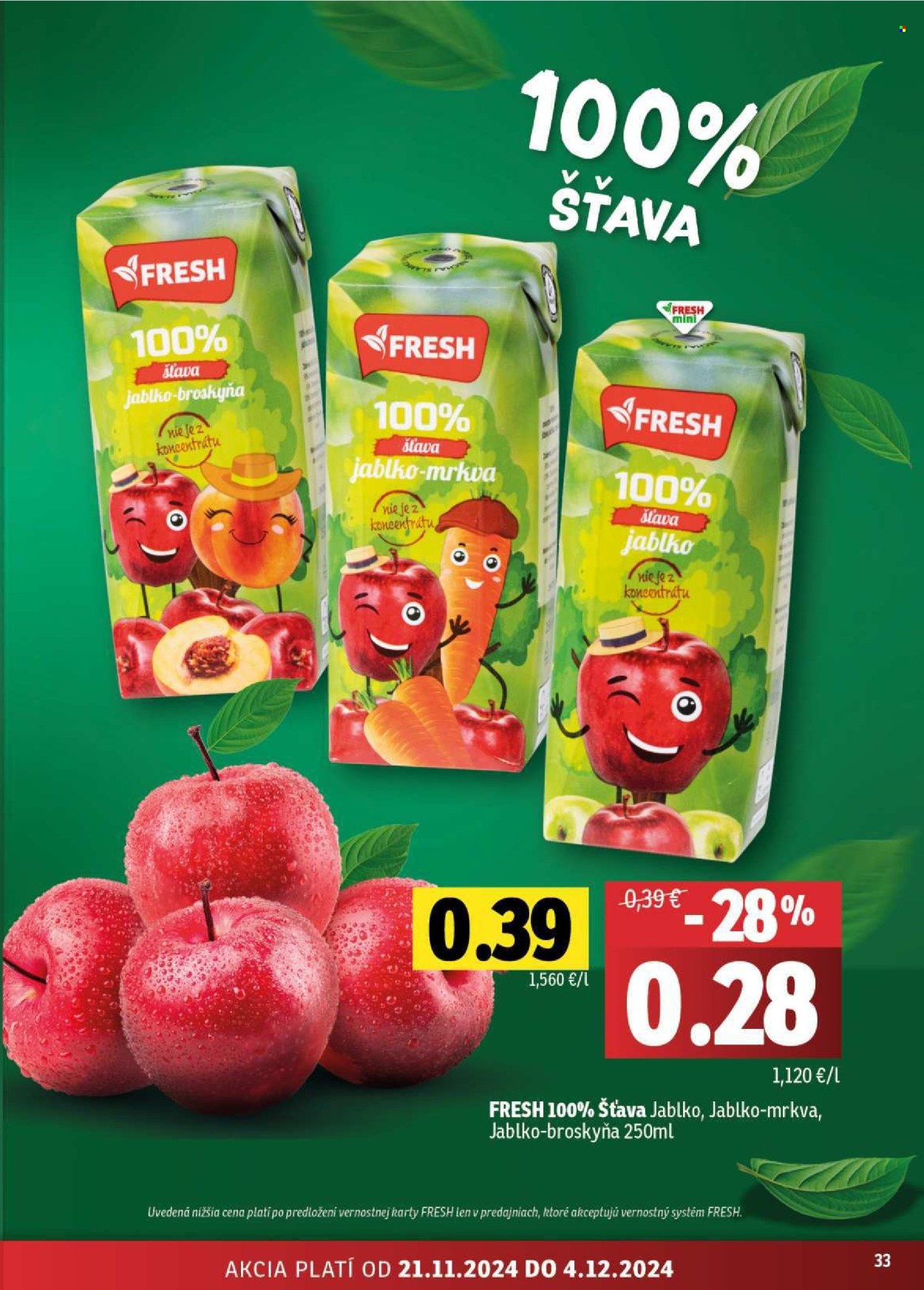 Leták FRESH - 21.11.2024 - 4.12.2024. Strana 31