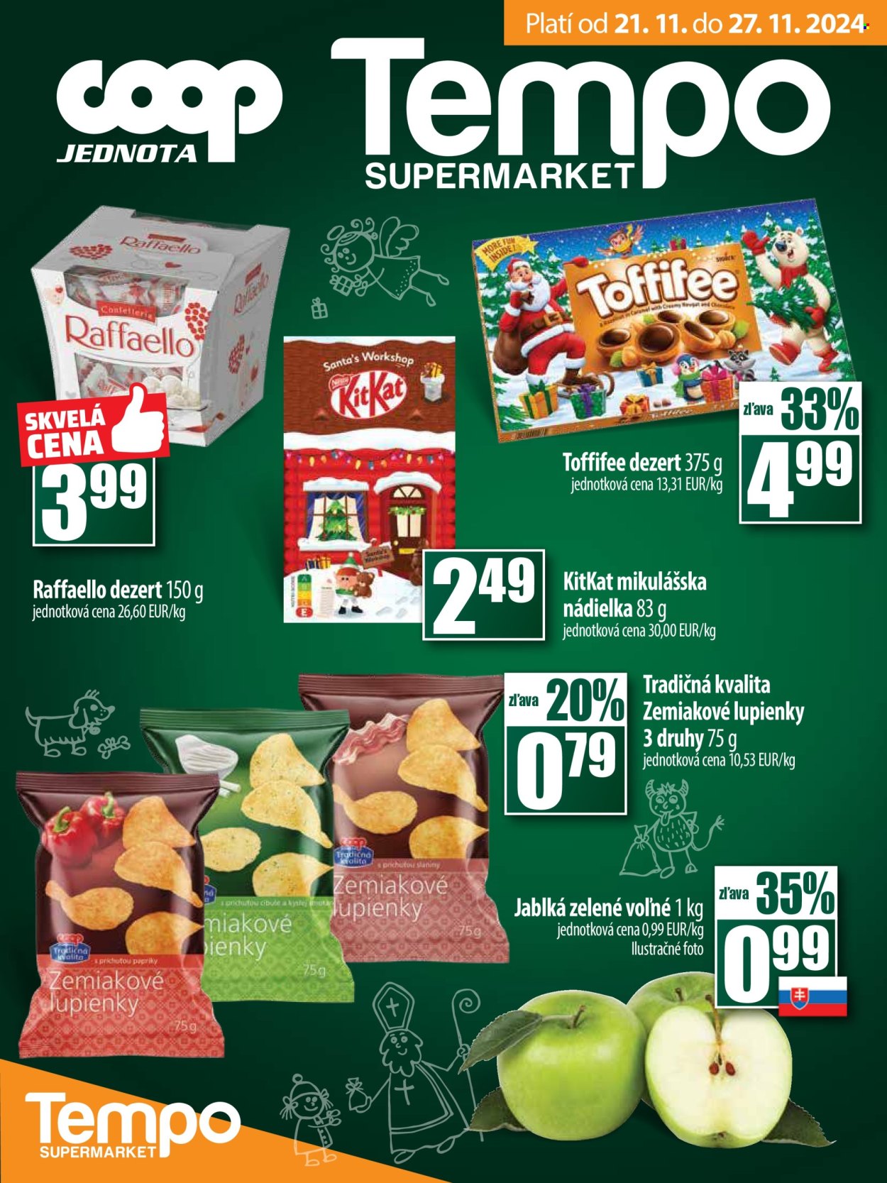 Leták COOP Jednota - 21.11.2024 - 27.11.2024. Strana 17
