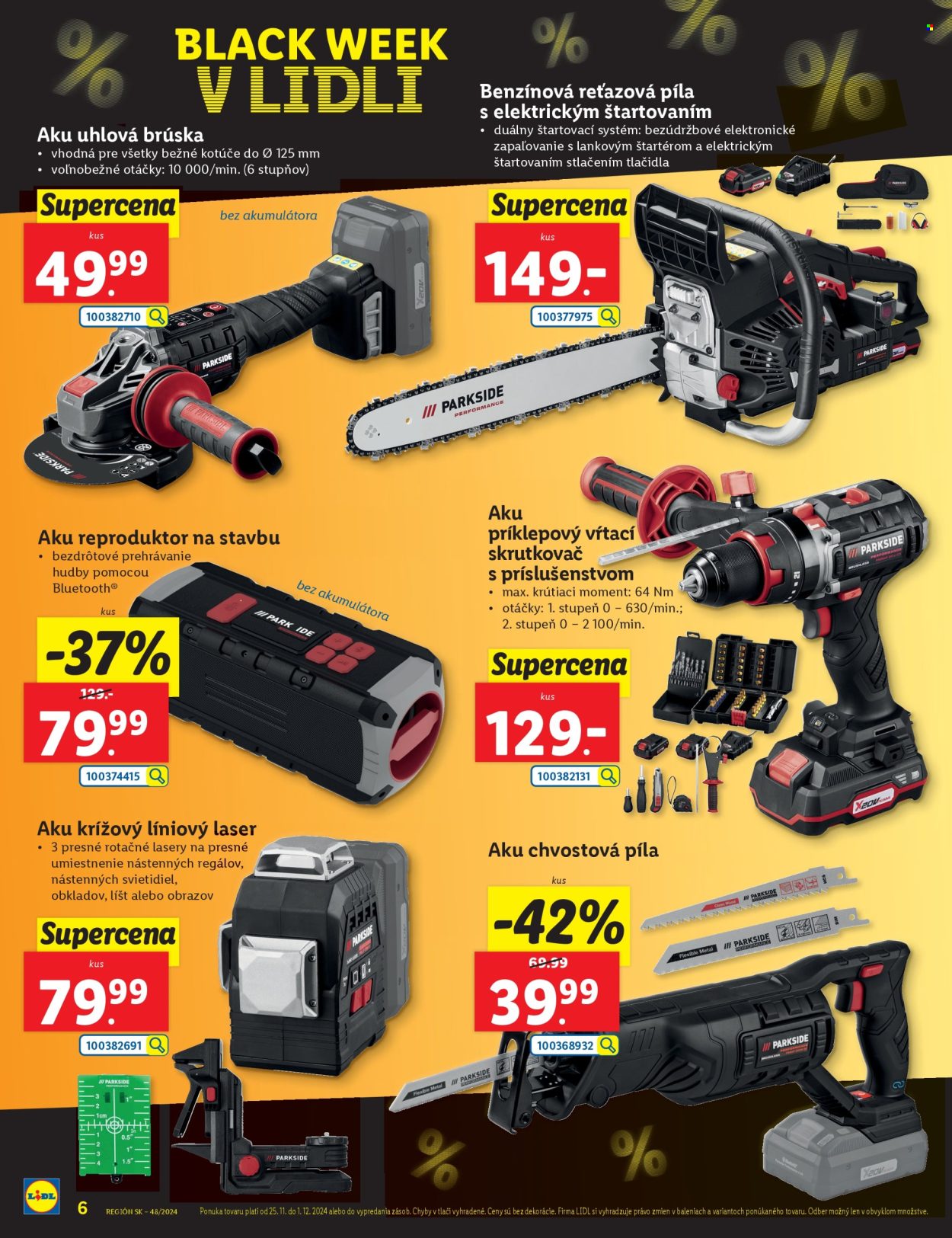 Leták Lidl - 25.11.2024 - 1.12.2024. Strana 6
