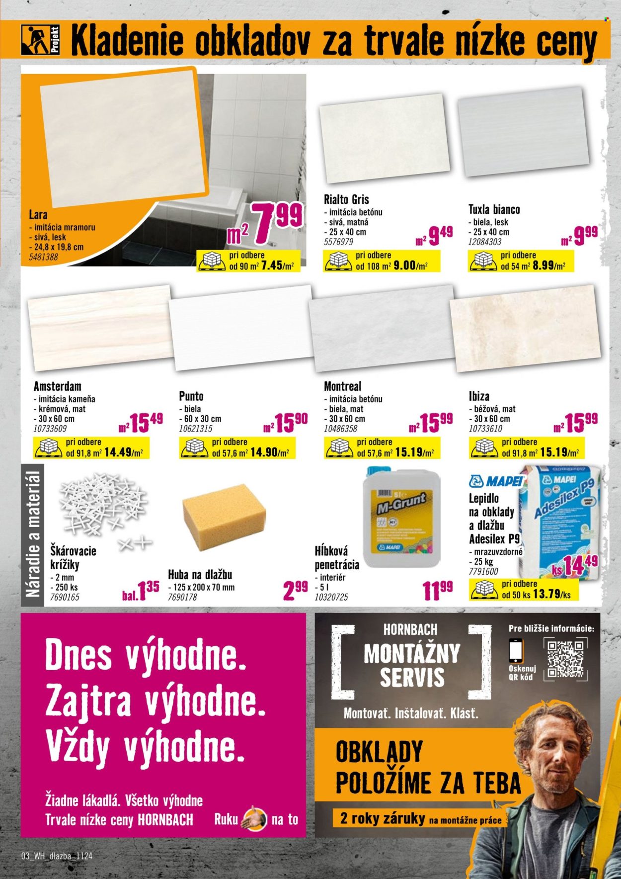Leták Hornbach - 20.11.2024 - 4.12.2024. Strana 3