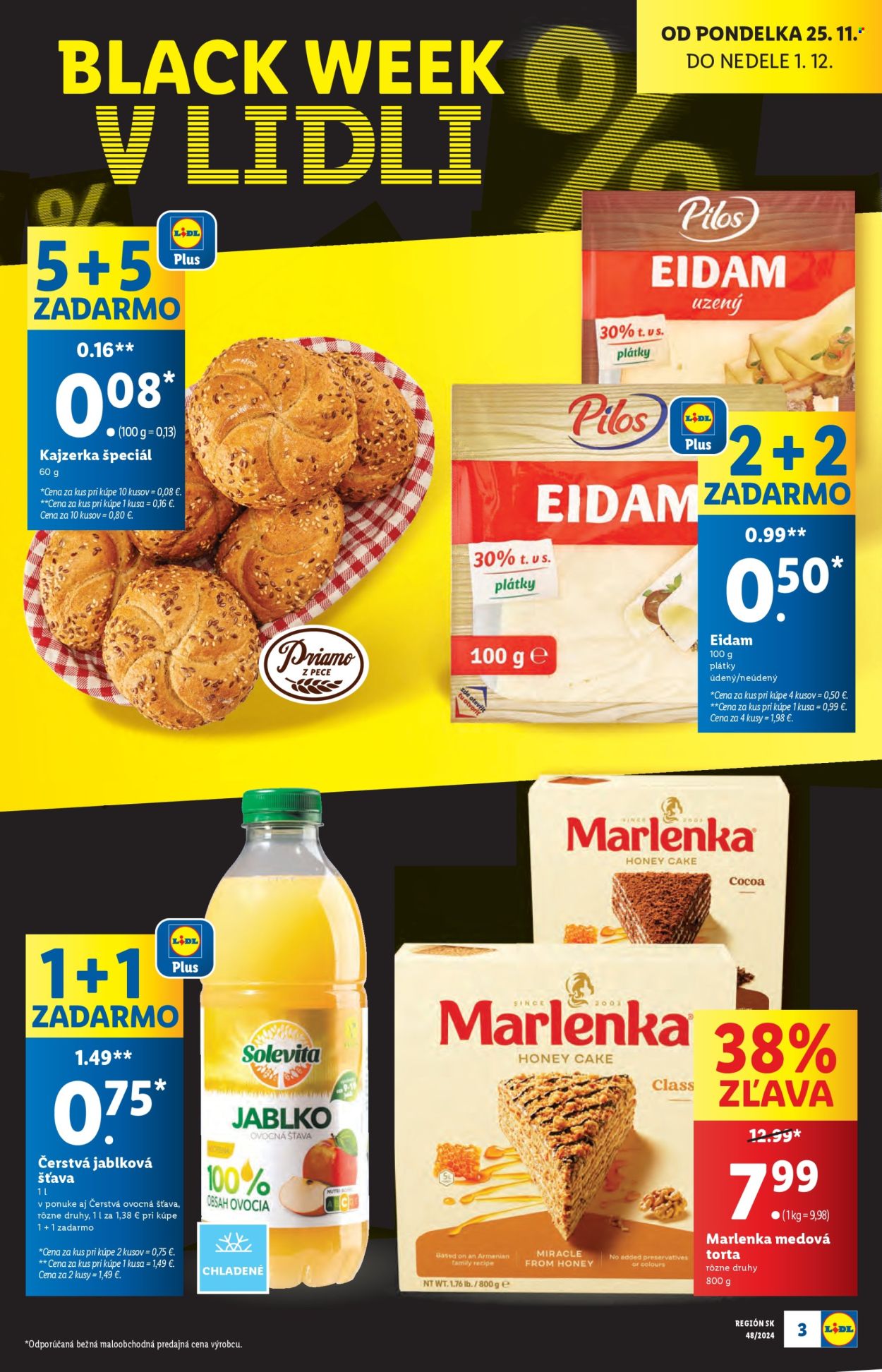 Leták Lidl - 25.11.2024 - 1.12.2024. Strana 3