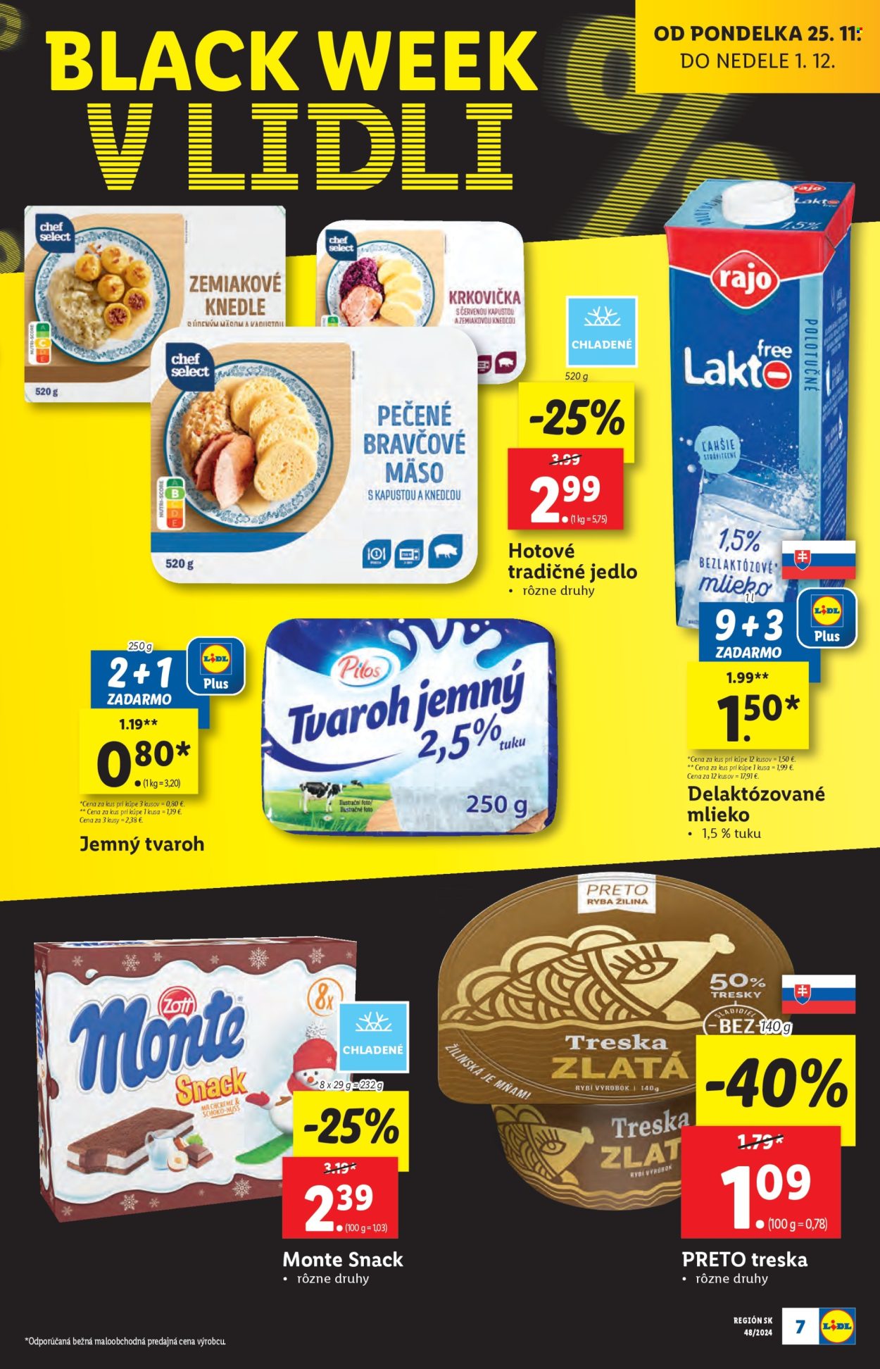 Leták Lidl - 25.11.2024 - 1.12.2024. Strana 7