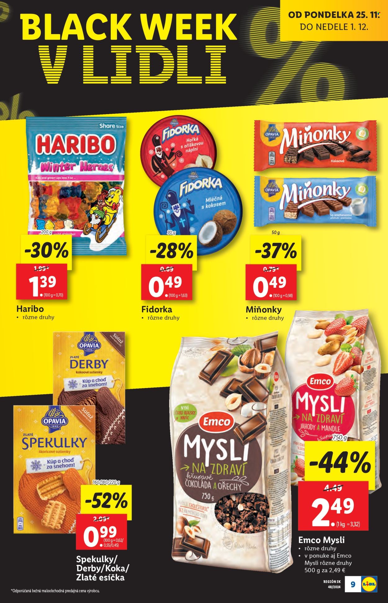 Leták Lidl - 25.11.2024 - 1.12.2024. Strana 9