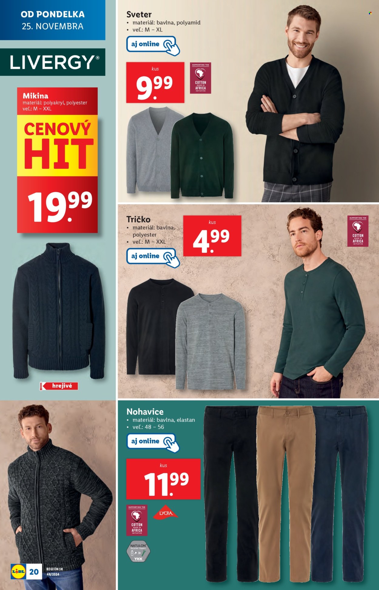 Leták Lidl. Strana 20