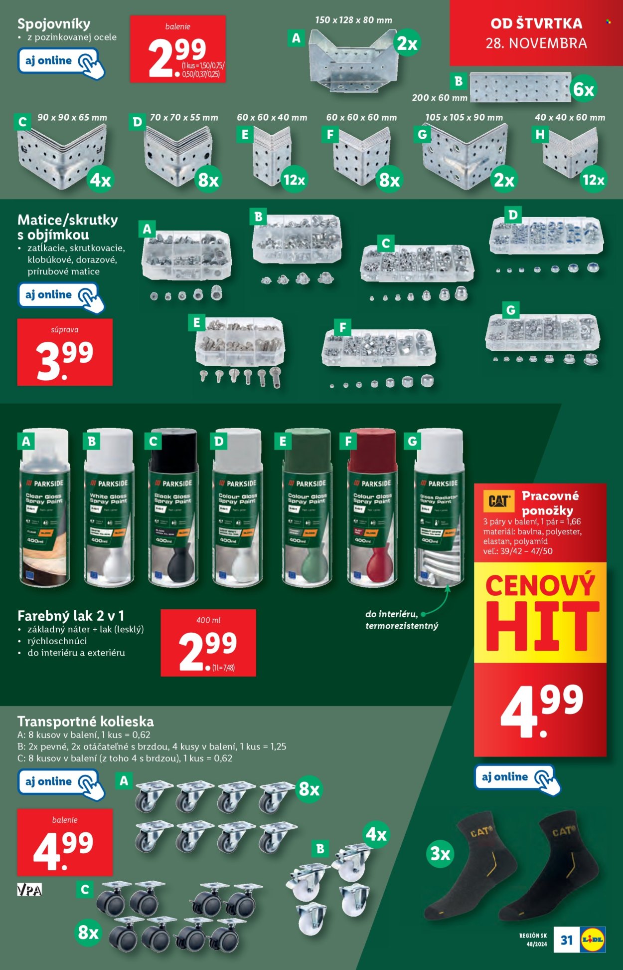 Leták Lidl. Strana 35