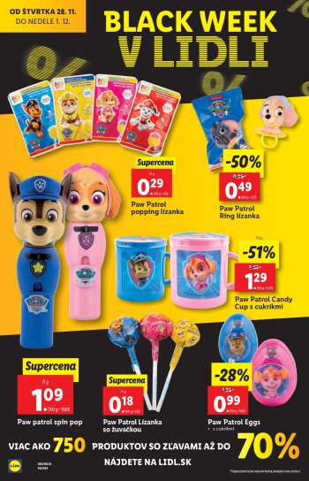 thumbnail - Paw Patrol Lízanka so žuvačkou