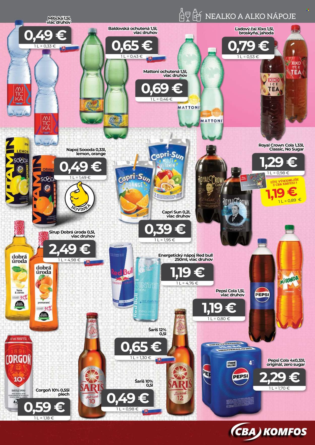 Leták CBA Komfos - 22.11.2024 - 6.12.2024. Strana 13