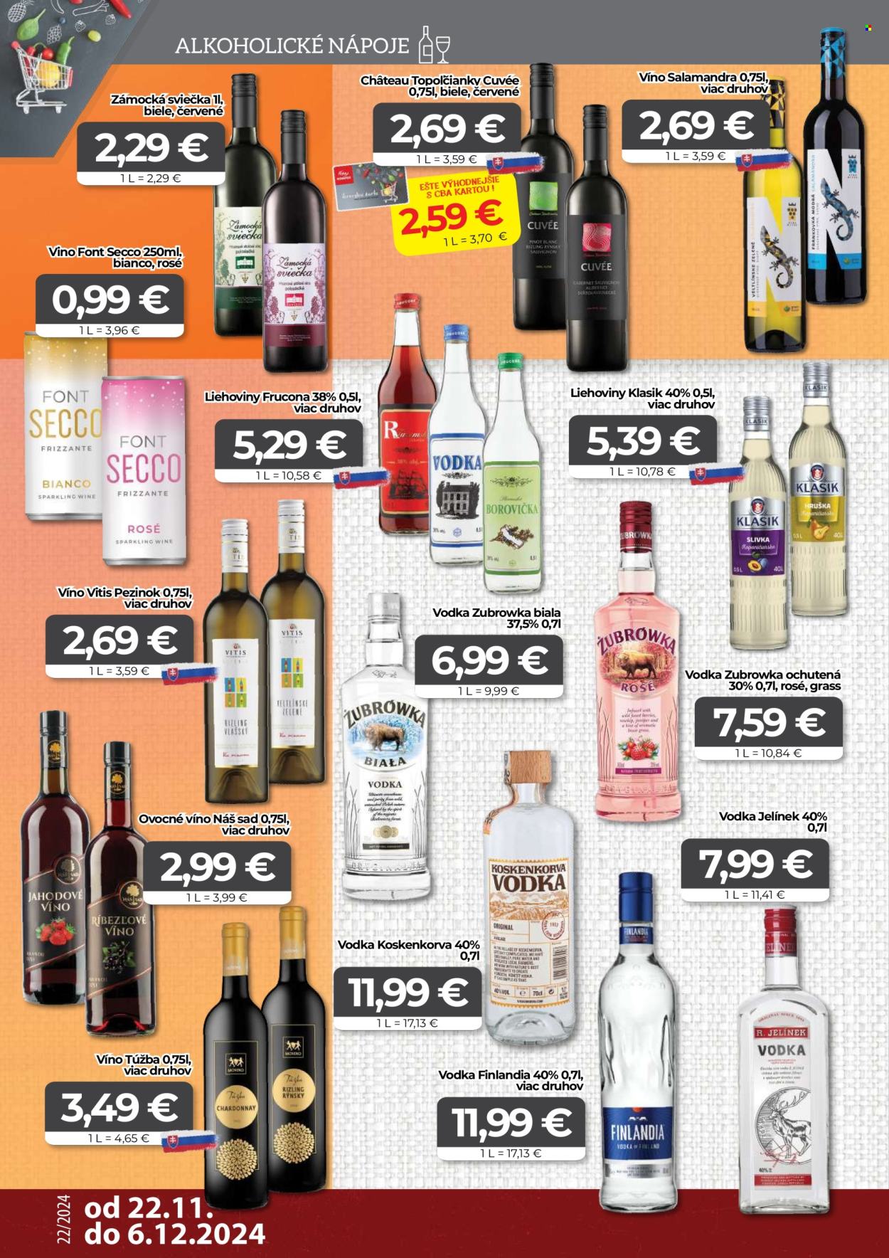 Leták CBA Komfos - 22.11.2024 - 6.12.2024. Strana 14