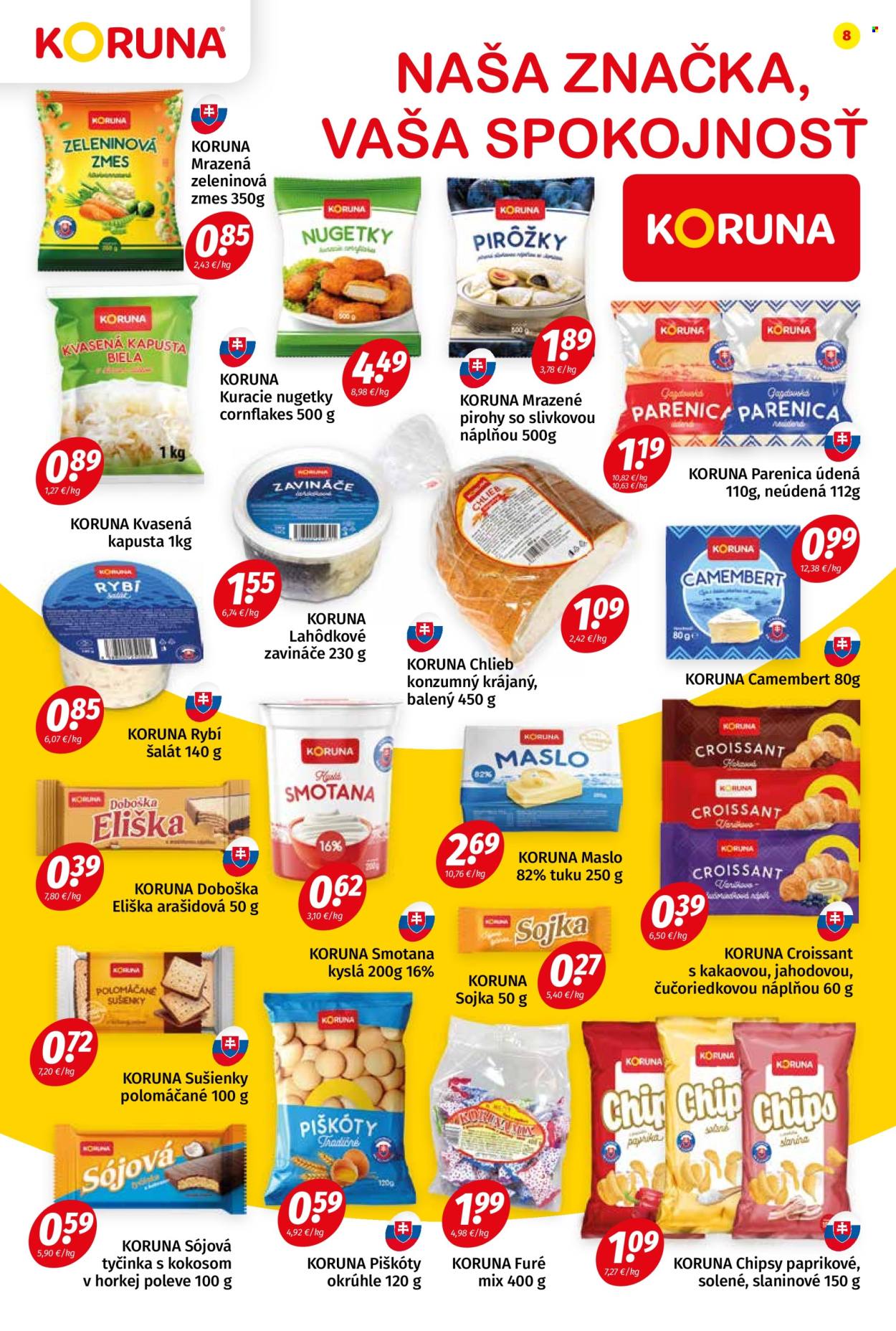 Leták Potraviny KORUNA - 15.11.2024 - 27.11.2024. Strana 8