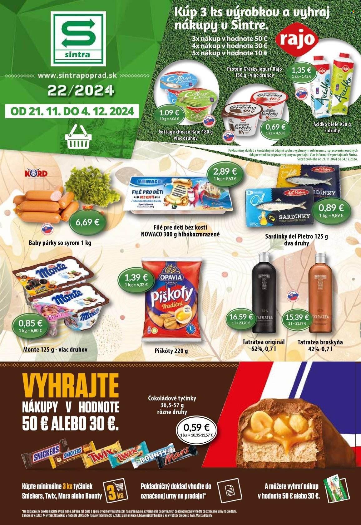 Leták Sintra - 21.11.2024 - 4.12.2024. Strana 1