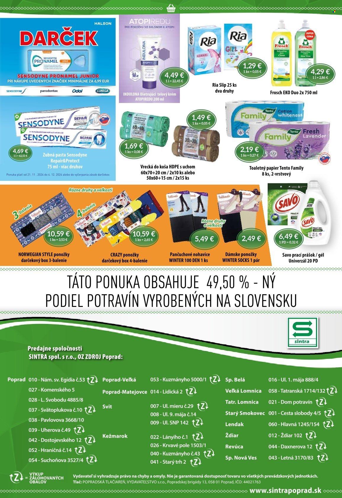 Leták Sintra - 21.11.2024 - 4.12.2024. Strana 10