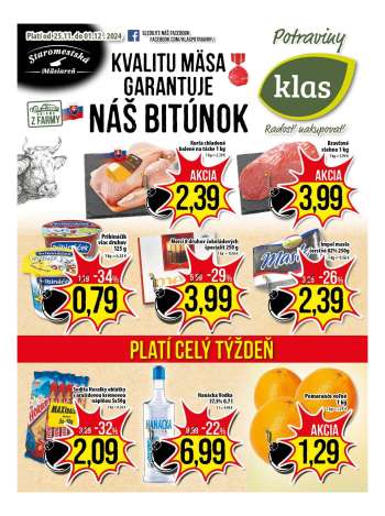 Leták Klas - 25.11.2024 - 1.12.2024.