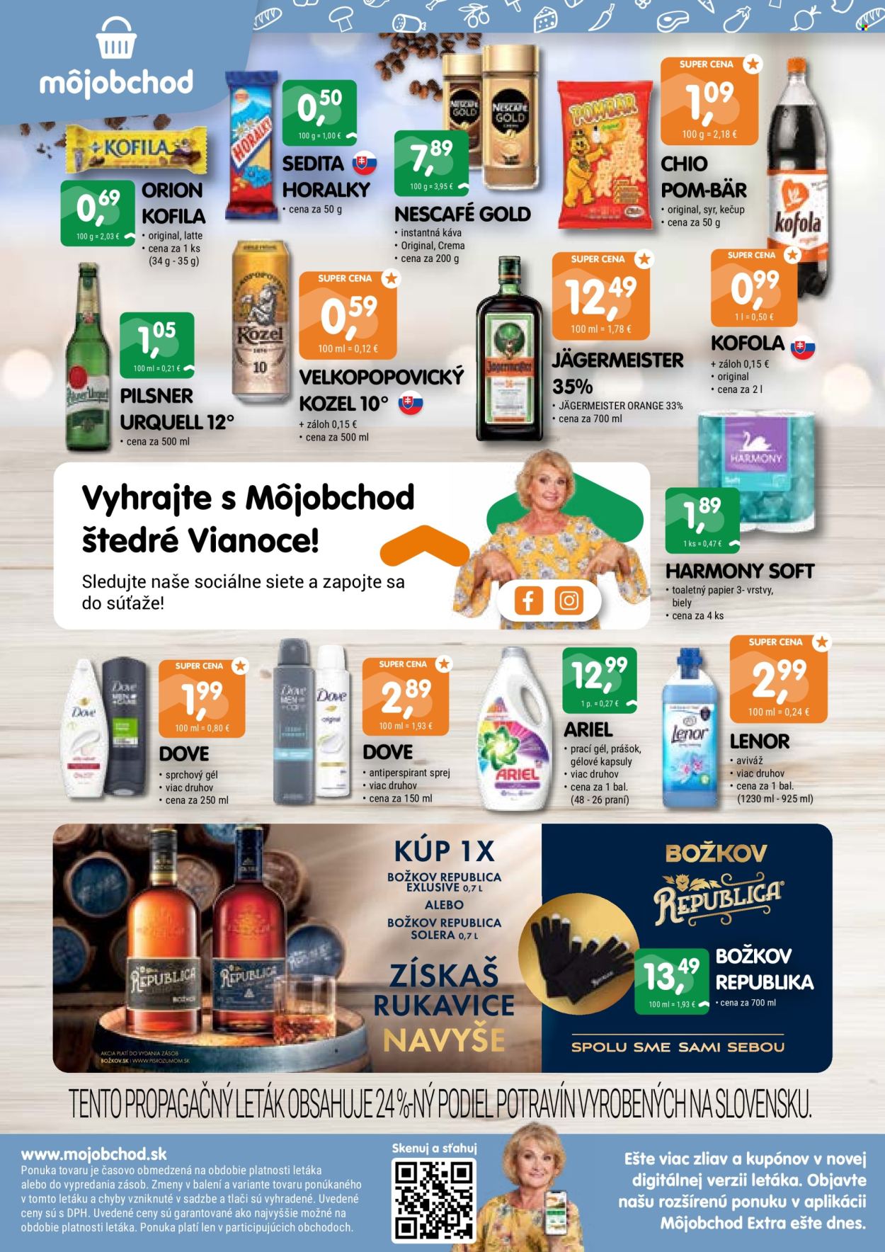 Leták Môj obchod - 22.11.2024 - 12.12.2024. Strana 4