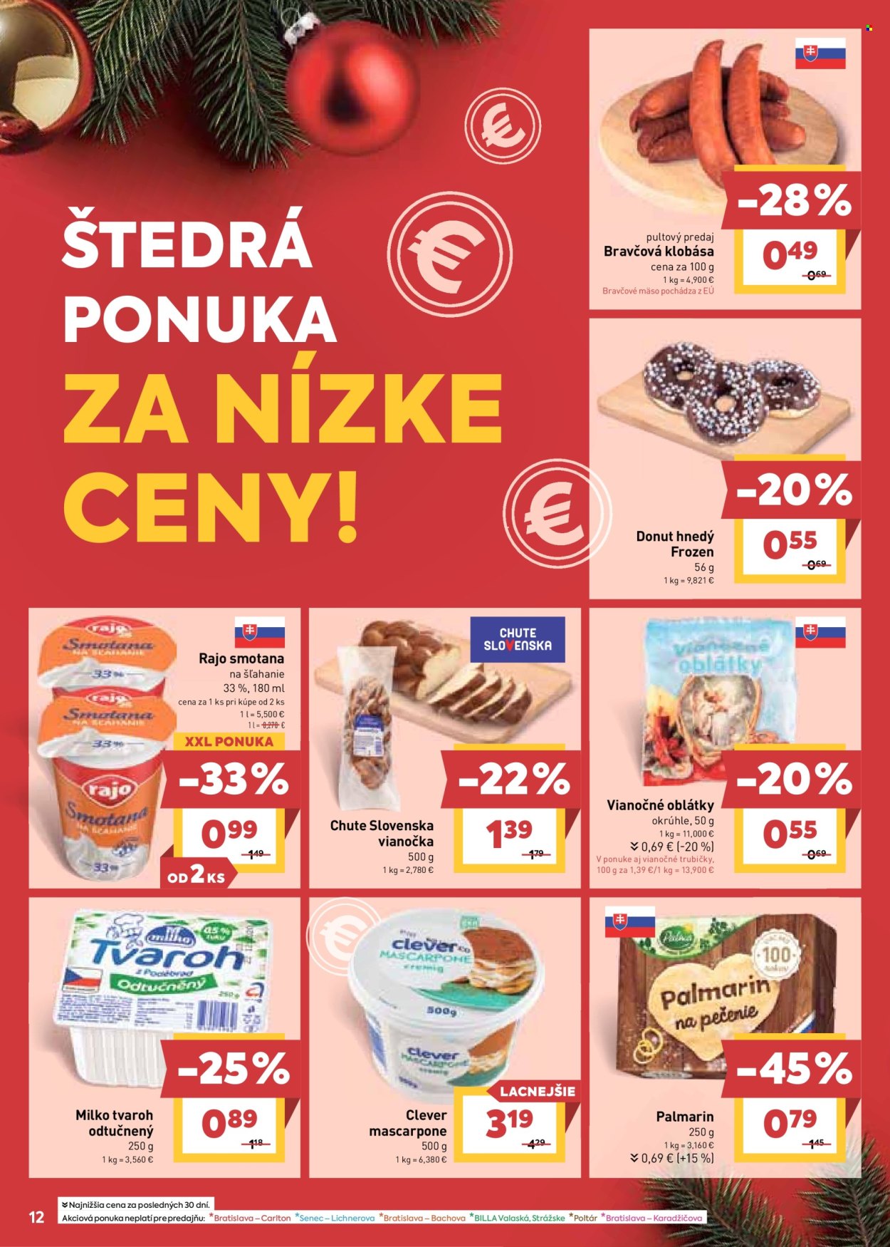 Leták Billa - 27.11.2024 - 3.12.2024. Strana 12
