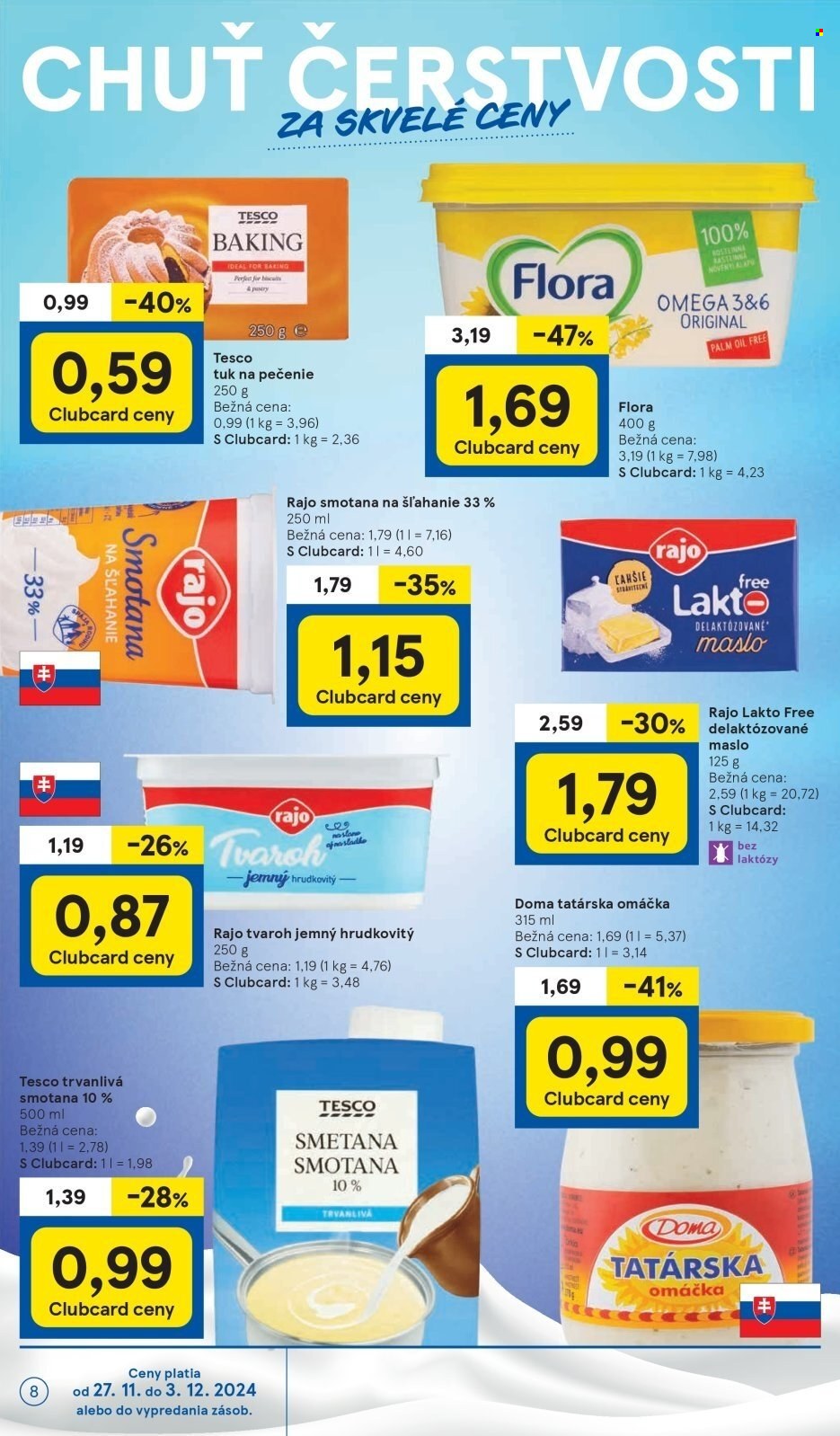 Leták TESCO - 27.11.2024 - 3.12.2024. Strana 8