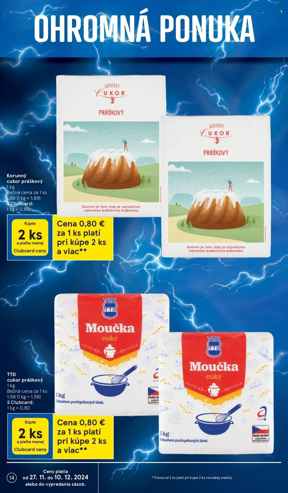 Leták TESCO - 27.11.2024 - 3.12.2024. Strana 14