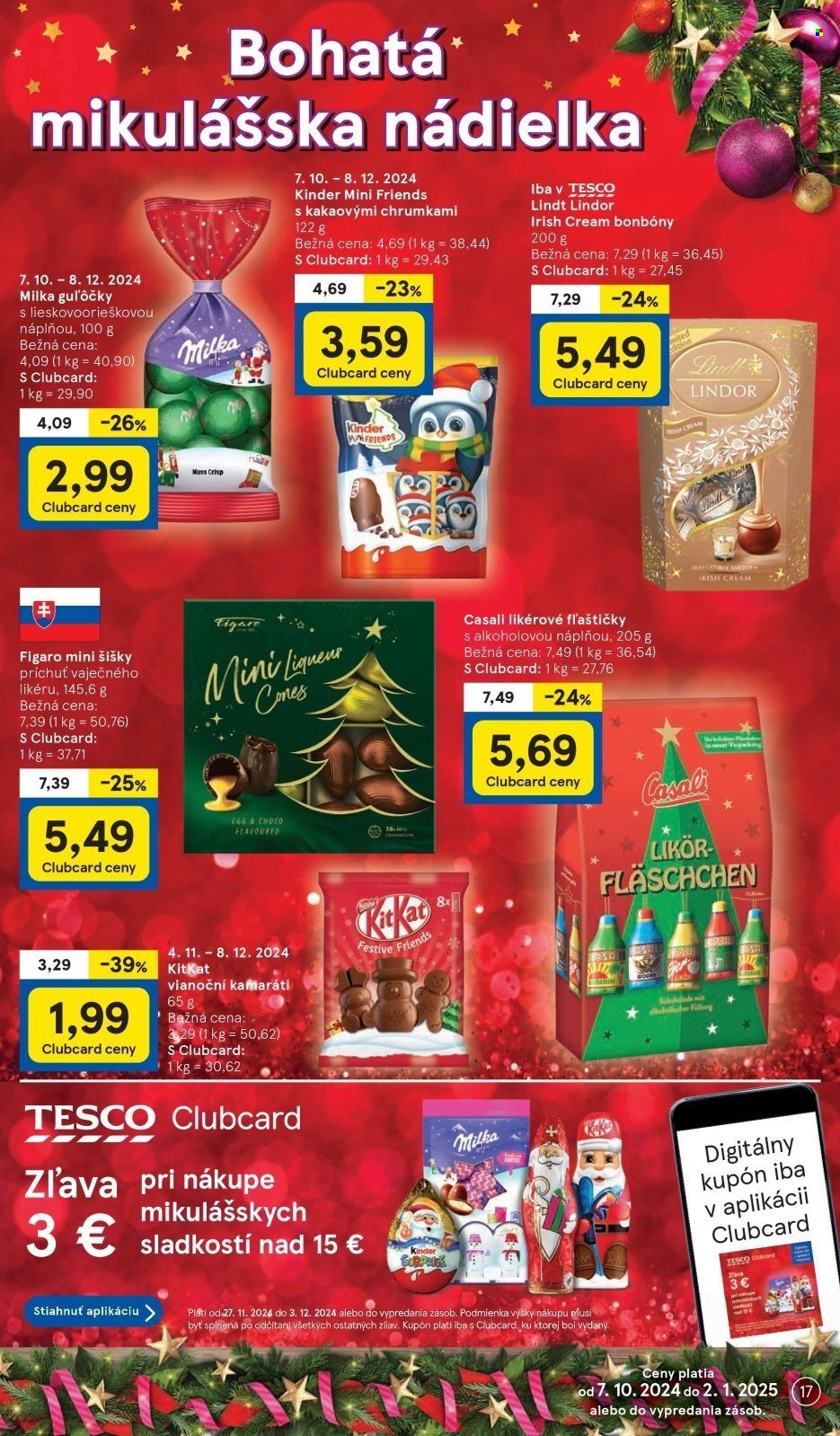 Leták TESCO - 27.11.2024 - 3.12.2024. Strana 17