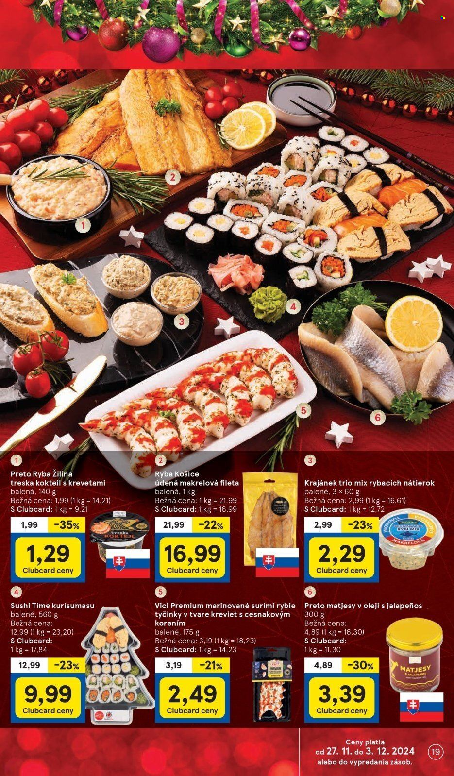 Leták TESCO - 27.11.2024 - 3.12.2024. Strana 19
