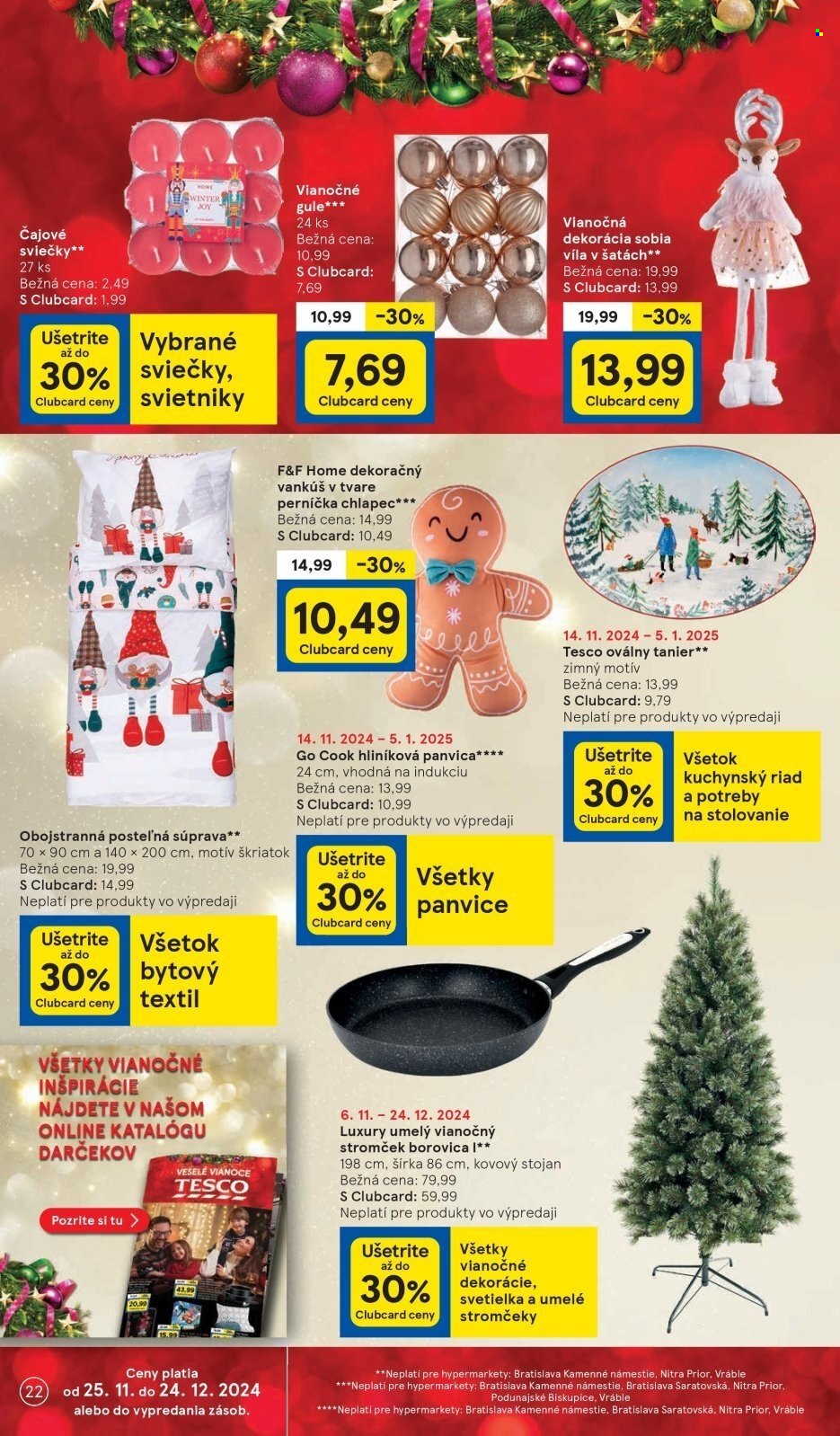 Leták TESCO - 27.11.2024 - 3.12.2024. Strana 22