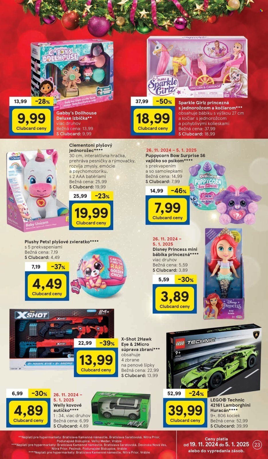 Leták TESCO - 27.11.2024 - 3.12.2024. Strana 23