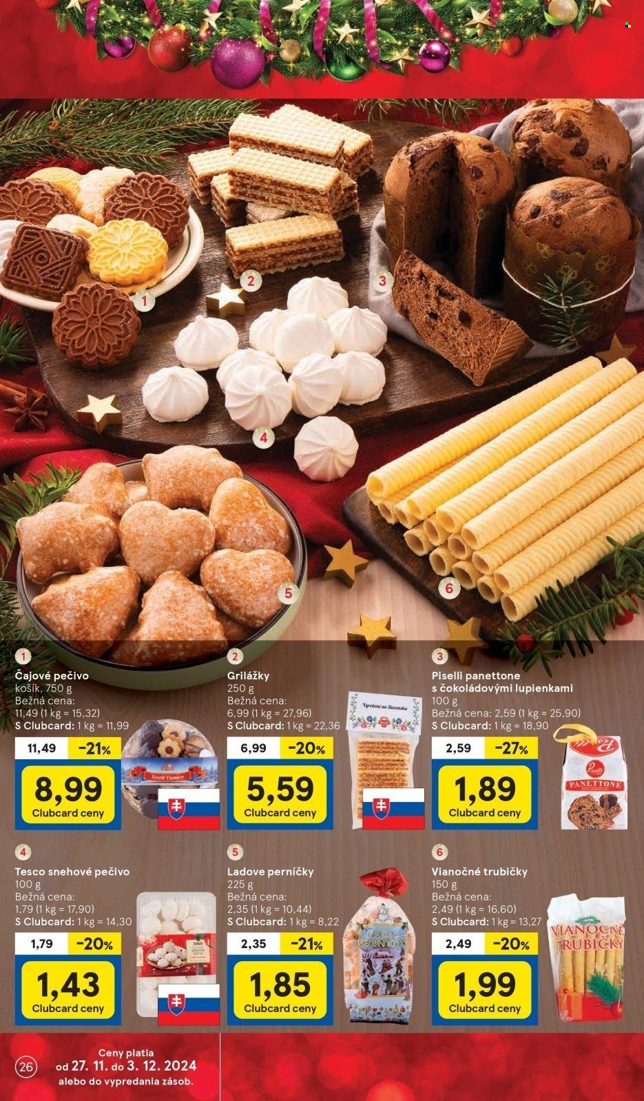 Leták TESCO - 27.11.2024 - 3.12.2024. Strana 26