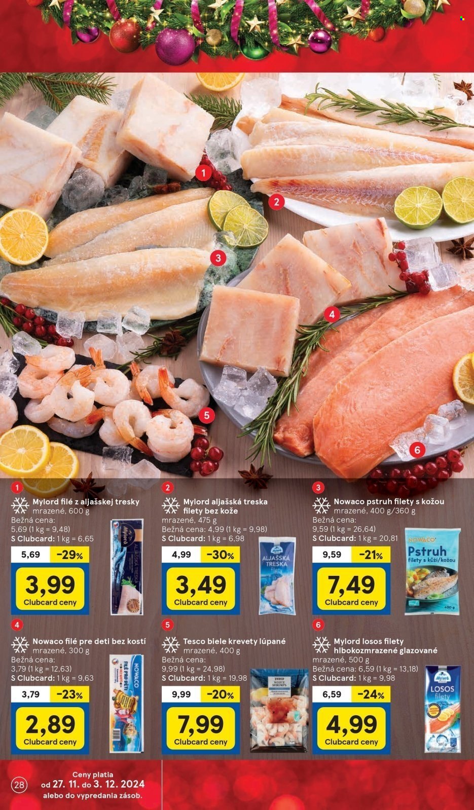 Leták TESCO - 27.11.2024 - 3.12.2024. Strana 28
