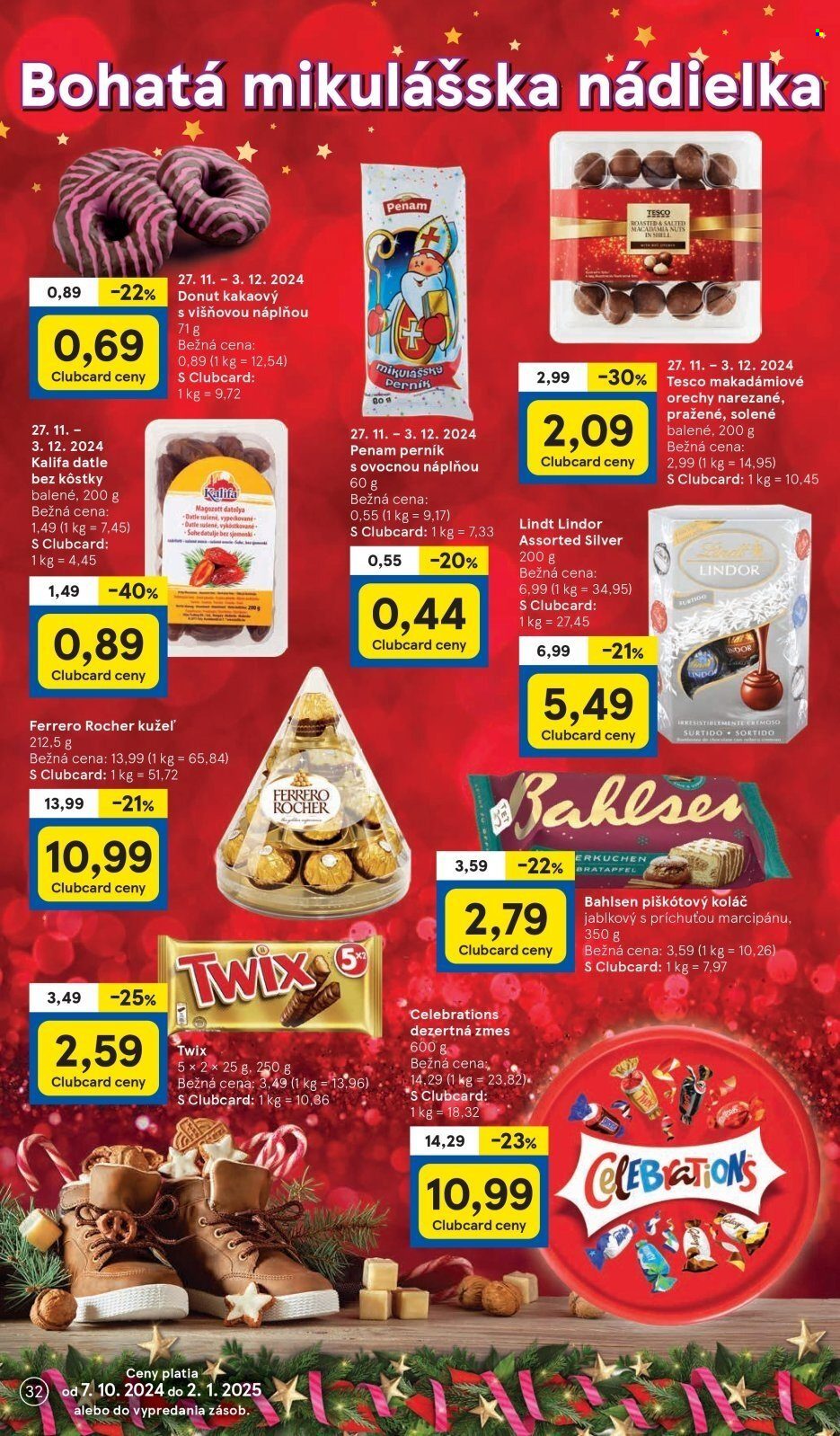Leták TESCO - 27.11.2024 - 3.12.2024. Strana 32