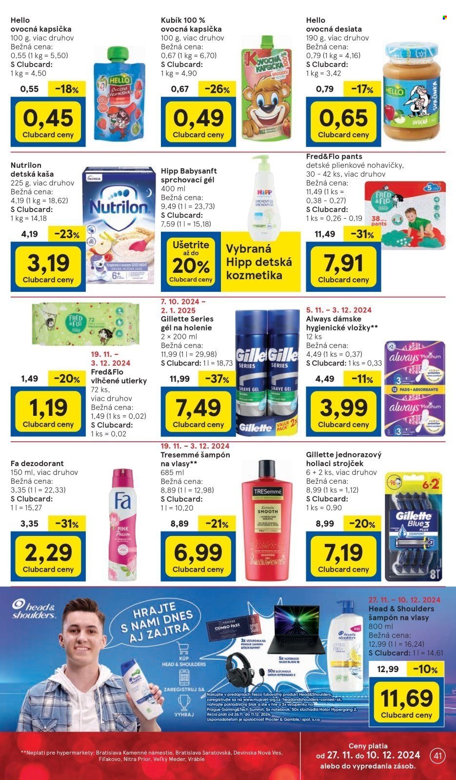 Leták TESCO - 27.11.2024 - 3.12.2024. Strana 41