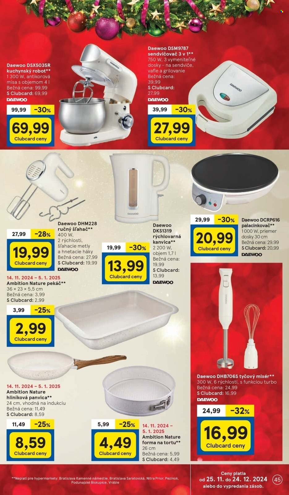 Leták TESCO - 27.11.2024 - 3.12.2024. Strana 45