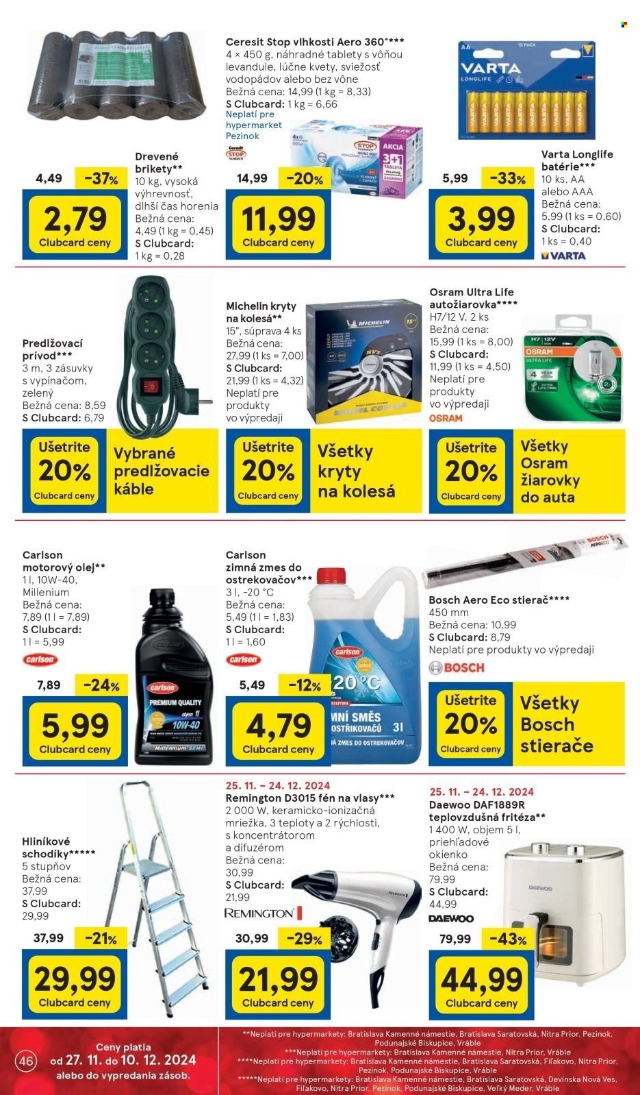 Leták TESCO - 27.11.2024 - 3.12.2024. Strana 46