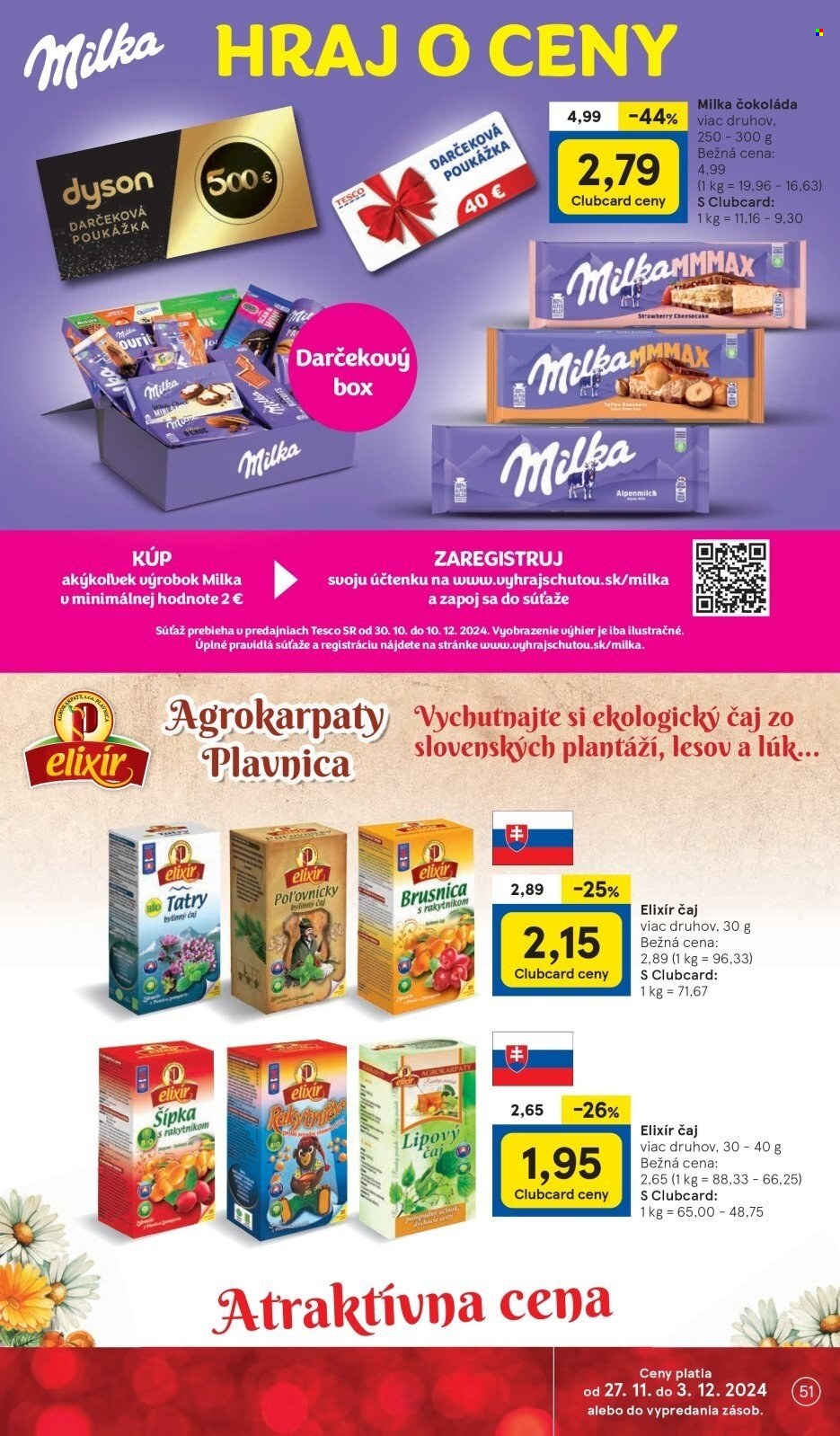 Leták TESCO - 27.11.2024 - 3.12.2024. Strana 51