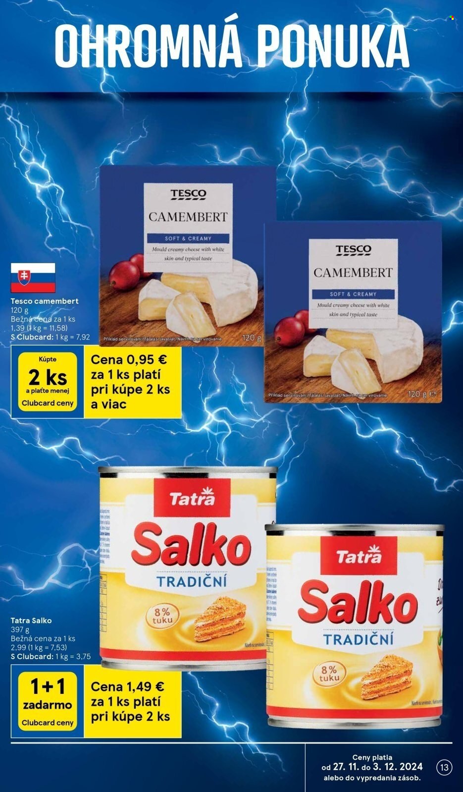 Leták TESCO supermarket - 27.11.2024 - 3.12.2024. Strana 13