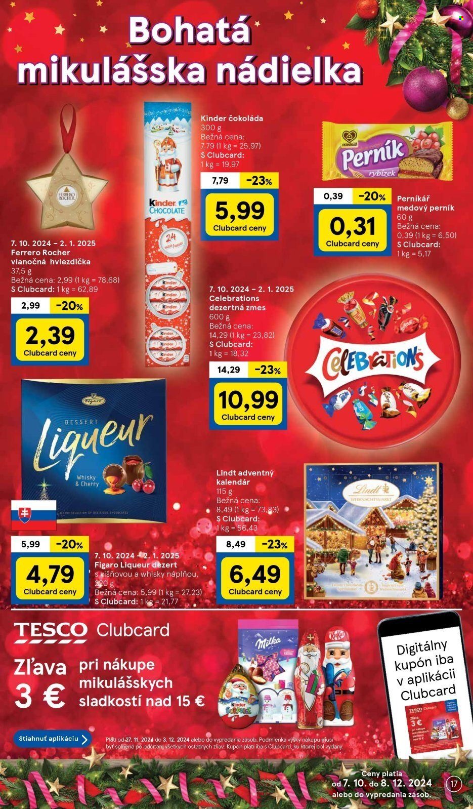 Leták TESCO supermarket - 27.11.2024 - 3.12.2024. Strana 17