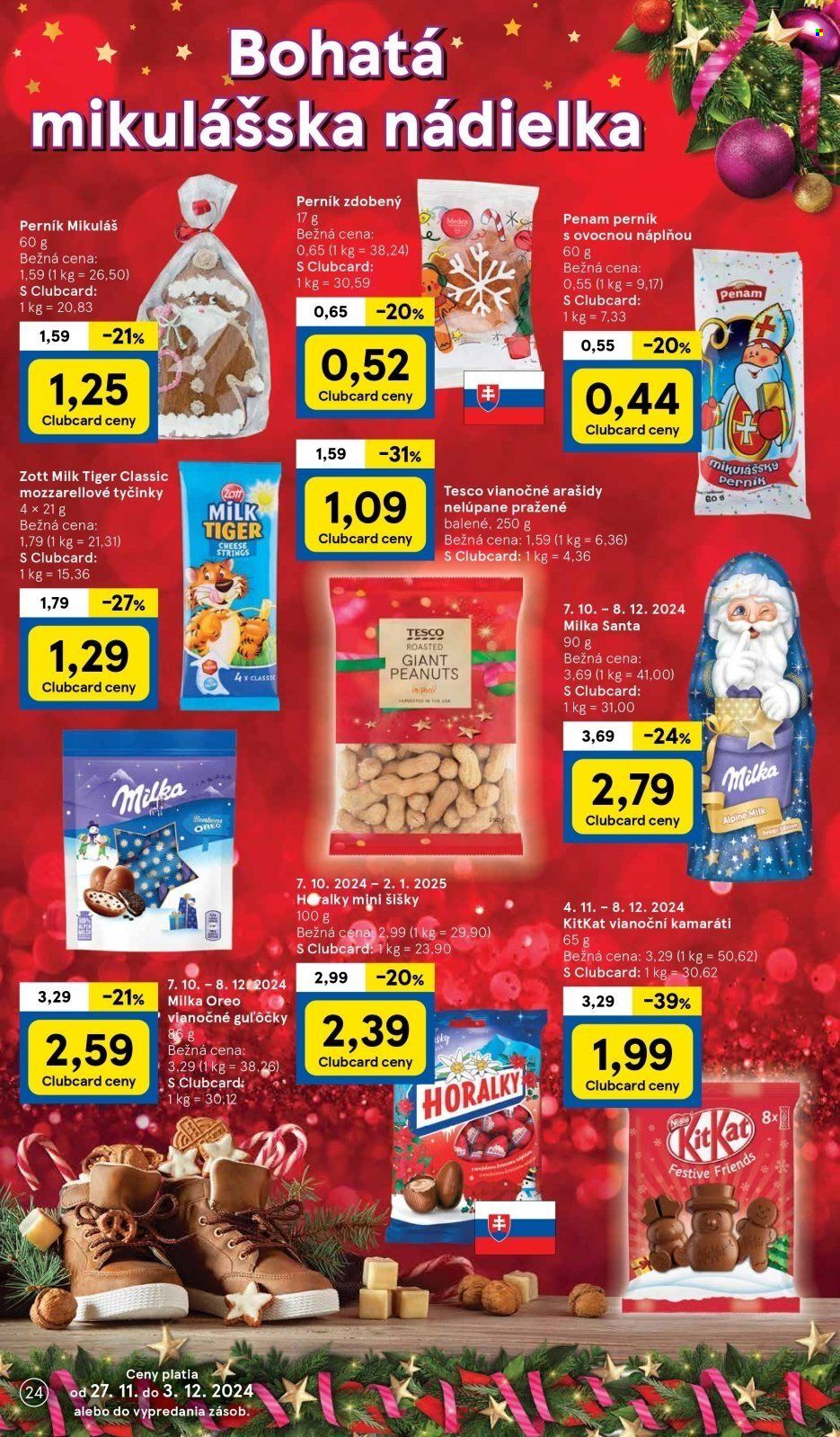 Leták TESCO supermarket - 27.11.2024 - 3.12.2024. Strana 24