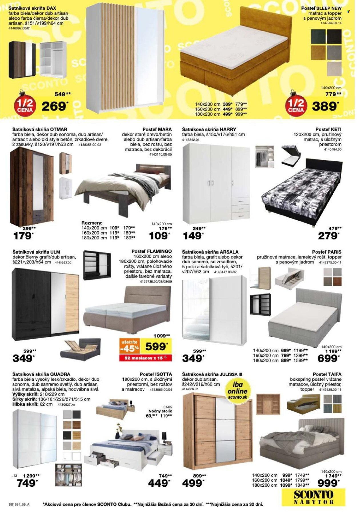 Leták Sconto nábytok - 27.11.2024 - 27.12.2024. Strana 5